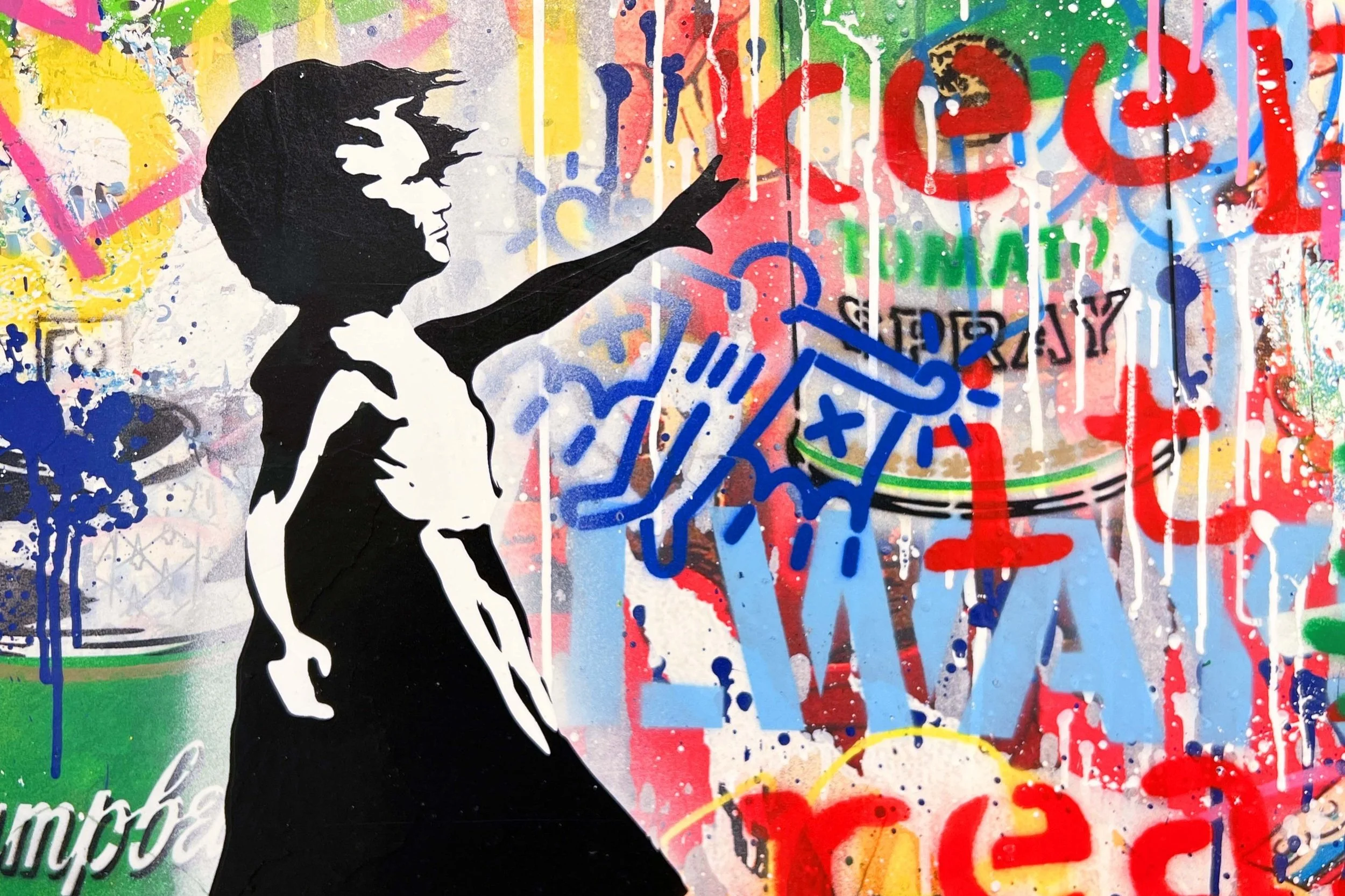 Mr.Brain wash ポップアート MR. BRAINWASH 